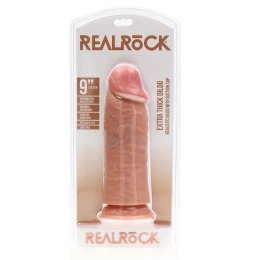 RealRock - Extra cienkie realistyczne dildo 23 cm RealRock by Shots