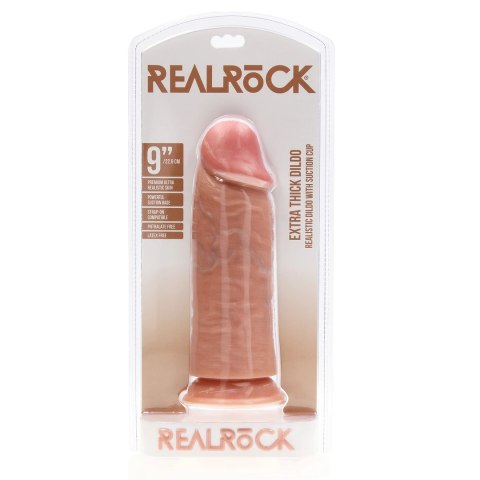 RealRock - Extra cienkie realistyczne dildo 23 cm RealRock by Shots RealRock - Extra cienkie realistyczne dildo 23 cm RealRock by Shots