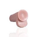 RealRock - Extra cienkie realistyczne dildo z jądrami 20,3 cm RealRock by Shots