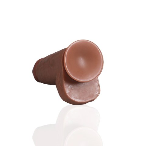 RealRock - Extra cienkie realistyczne dildo z jądrami 23 cm RealRock by Shots RealRock - Extra cienkie realistyczne dildo z jądrami 23 cm RealRock by Shots