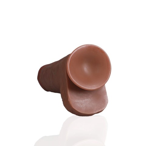 RealRock - Extra cienkie realistyczne dildo z jądrami 25,4 cm RealRock by Shots RealRock - Extra cienkie realistyczne dildo z jądrami 25,4 cm RealRock by Shots