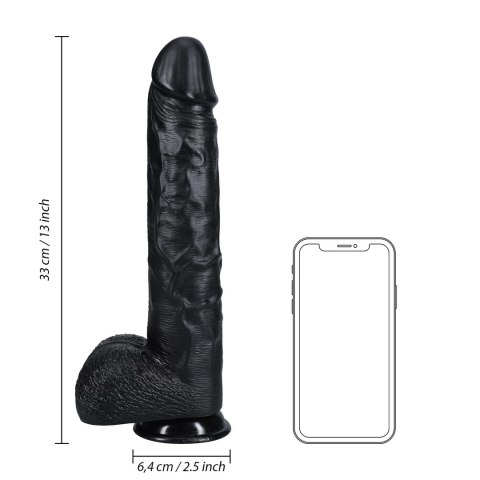 RealRock - Extra duże realistyczne dildo z jądrami 33 cm RealRock by Shots RealRock - Extra duże realistyczne dildo z jądrami 33 cm RealRock by Shots