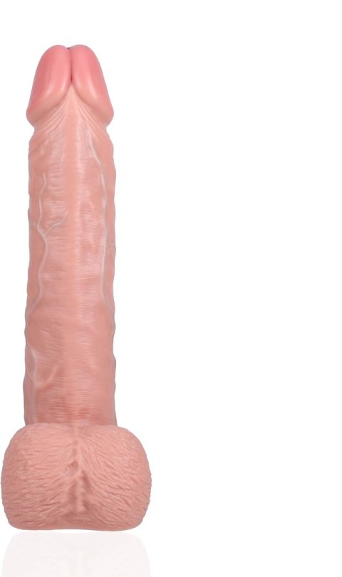 RealRock - Extra duże realistyczne dildo z jądrami 35,5 cm RealRock by Shots RealRock - Extra duże realistyczne dildo z jądrami 35,5 cm RealRock by Shots