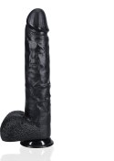 RealRock - Extra duże realistyczne dildo z jądrami 35,5 cm RealRock by Shots