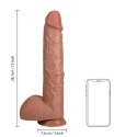 RealRock - Extra duże realistyczne dildo z jądrami 38 cm RealRock by Shots