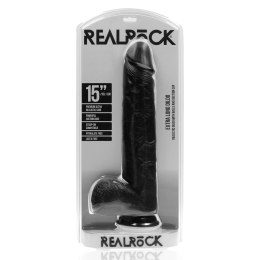 RealRock - Extra duże realistyczne dildo z jądrami 38 cm RealRock by Shots