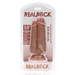 RealRock - Podwójne dildo 15,2 cm RealRock by Shots