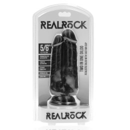 RealRock - Podwójne dildo 15,2 cm RealRock by Shots