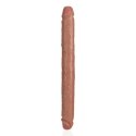 RealRock - Realistyczne dildo - dwustronne 35,6 cm RealRock by Shots