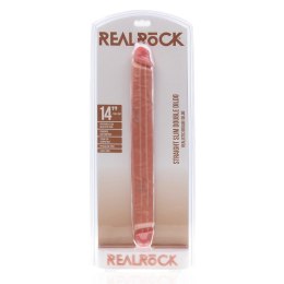 RealRock - Realistyczne dildo - dwustronne 35,6 cm RealRock by Shots