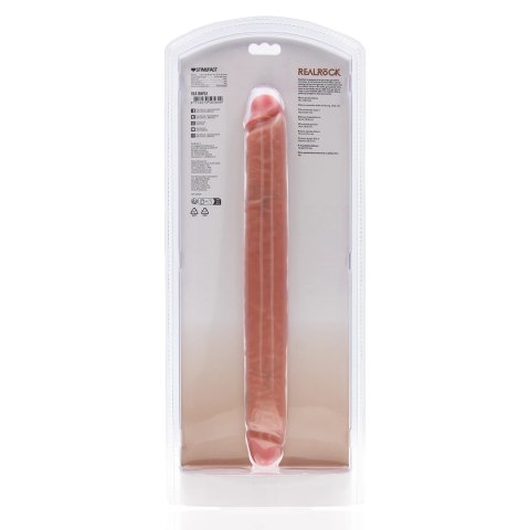 RealRock - Realistyczne dildo - dwustronne 35,6 cm RealRock by Shots RealRock - Realistyczne dildo - dwustronne 35,6 cm RealRock by Shots