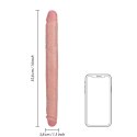 RealRock - Realistyczne dildo - dwustronne 35,6 cm RealRock by Shots