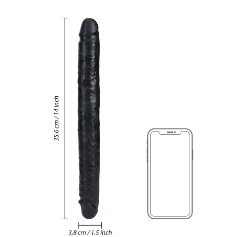 RealRock - Realistyczne dildo - dwustronne 35,6 cm RealRock by Shots RealRock - Realistyczne dildo - dwustronne 35,6 cm RealRock by Shots