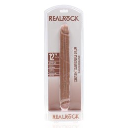 RealRock - Realistyczne dildo - dwustronne 35,6 cm RealRock by Shots