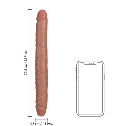 RealRock - Realistyczne dildo - dwustronne 35,6 cm RealRock by Shots RealRock - Realistyczne dildo - dwustronne 35,6 cm RealRock by Shots