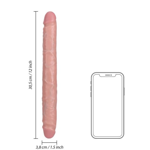 RealRock - Realistyczne dildo - dwustronne 35,6 cm RealRock by Shots RealRock - Realistyczne dildo - dwustronne 35,6 cm RealRock by Shots