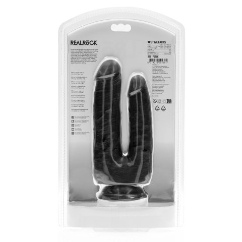 RealRock - Realistyczne podwójne dildo 15,2 cm RealRock by Shots RealRock - Realistyczne podwójne dildo 15,2 cm RealRock by Shots