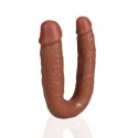 RealRock - Zawinięte realistyczne dildo - podwójne 12,7 cm RealRock by Shots