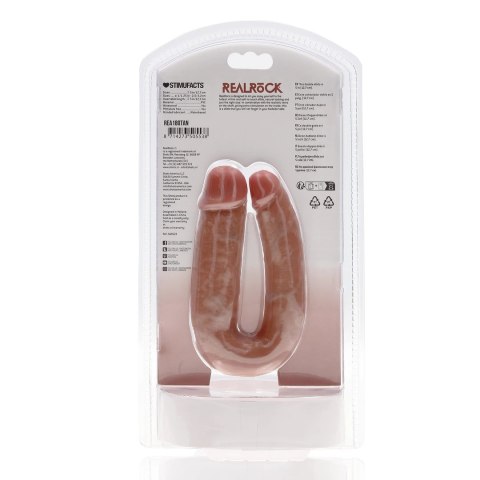 RealRock - Zawinięte realistyczne dildo - podwójne 12,7 cm RealRock by Shots RealRock - Zawinięte realistyczne dildo - podwójne 12,7 cm RealRock by Shots