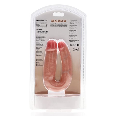 RealRock - Zawinięte realistyczne dildo - podwójne 12,7 cm RealRock by Shots RealRock - Zawinięte realistyczne dildo - podwójne 12,7 cm RealRock by Shots