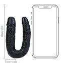 RealRock - Zawinięte realistyczne dildo - podwójne 12,7 cm RealRock by Shots