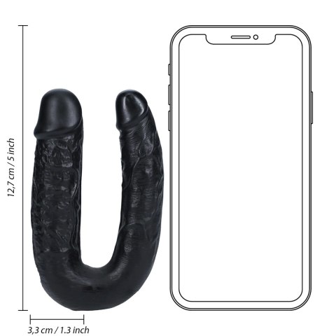 RealRock - Zawinięte realistyczne dildo - podwójne 12,7 cm RealRock by Shots RealRock - Zawinięte realistyczne dildo - podwójne 12,7 cm RealRock by Shots
