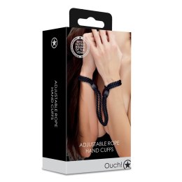 Regulowane mankiety na ręce Rope Ouch! by shots Ouch! by Shots
