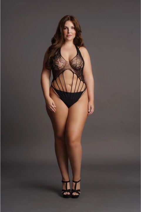 Le desir - Body z wycięciami 2w1 Plus Size Le Désir by Shots Le desir - Body z wycięciami 2w1 Plus Size Le Désir by Shots