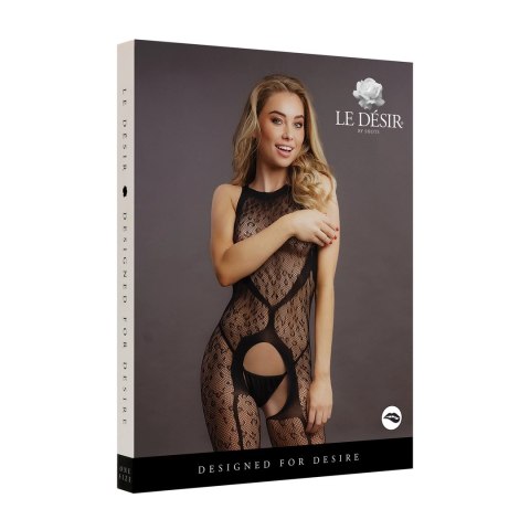Le desir - Bodystocking Leopard z otwartym kroczem S-XL Le Désir by Shots Le desir - Bodystocking Leopard z otwartym kroczem S-XL Le Désir by Shots