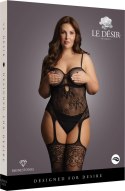 Le desir - Bodystocking Rhinestone Plus Size Le Désir by Shots