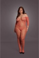 Le desir - Bodystocking z długim rękawem i otwartym kroczem Queen Size Le Désir by Shots