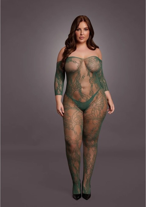 Le desir - Bodystocking z długim rękawem i otwartym kroczem Queen Size Le Désir by Shots Le desir - Bodystocking z długim rękawem i otwartym kroczem Queen Size Le Désir by Shots