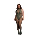 Le desir - Bodystocking z kabaretką Queen Size Le Désir by Shots