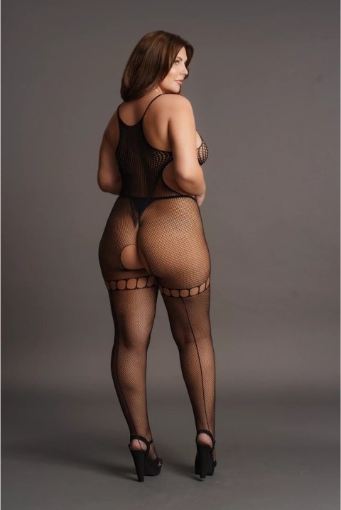 Le desir - Bodystocking z otwartymi bokami i kroczem Plus Size Le Désir by Shots Le desir - Bodystocking z otwartymi bokami i kroczem Plus Size Le Désir by Shots