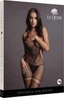 Le desir - Bodystocking z otwartymi bokami i kroczem S-XL Le Désir by Shots