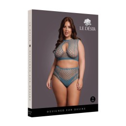 Le desir - Dwuczęściowy komplet z topem i figami z wysokim stanem Queen Size Le Désir by Shots