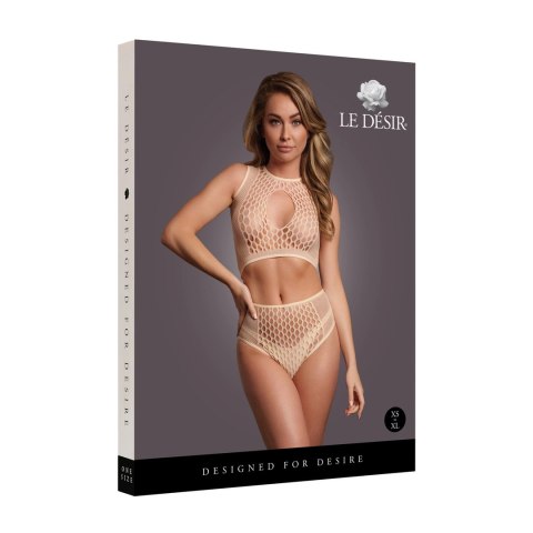 Le desir - Dwuczęściowy komplet z topem i figami z wysokim stanem S-L Le Désir by Shots Le desir - Dwuczęściowy komplet z topem i figami z wysokim stanem S-L Le Désir by Shots