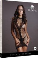 Le desir - Kontrastowa sukienka w kształcie litery V S-XL Le Désir by Shots