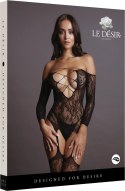 Le desir - Koronkowe bodystocking z dużym dekoltem S-L Le Désir by Shots