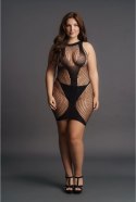 Le desir - Mini sukienka z dekoltem w kształcie litery V Plus Size Le Désir by Shots