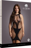 Le desir - Mini sukienka z dekoltem w kształcie litery V Plus Size Le Désir by Shots