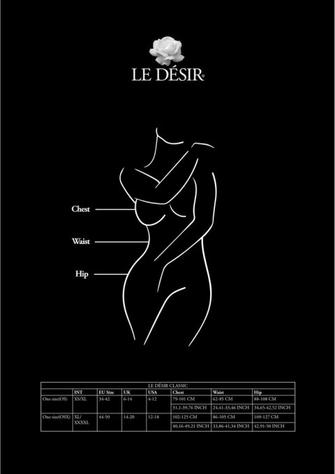 Le desir - Rajstopy do pończoch Plus Size Le Désir by Shots Le desir - Rajstopy do pończoch Plus Size Le Désir by Shots