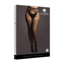 Le desir - Rajstopy do pończoch typu kabaretka Plus Size Le Désir by Shots