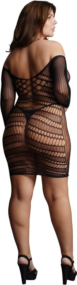 Le desir - Sukienka mini z długim rękawem Plus Size Le Désir by Shots Le desir - Sukienka mini z długim rękawem Plus Size Le Désir by Shots