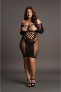 Le desir - Sukienka mini z długim rękawem Plus Size Le Désir by Shots