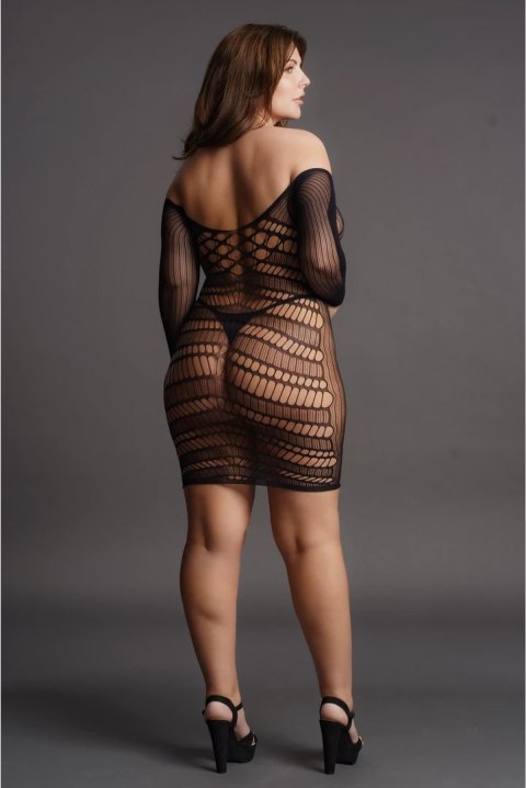 Le desir - Sukienka mini z długim rękawem Plus Size Le Désir by Shots Le desir - Sukienka mini z długim rękawem Plus Size Le Désir by Shots