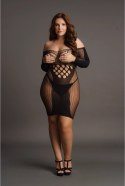 Le desir - Sukienka mini z długim rękawem Plus Size Le Désir by Shots