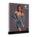 Le desir - Sukienka mini z długim rękawem i kontrastową siateczką S-XL Le Désir by Shots