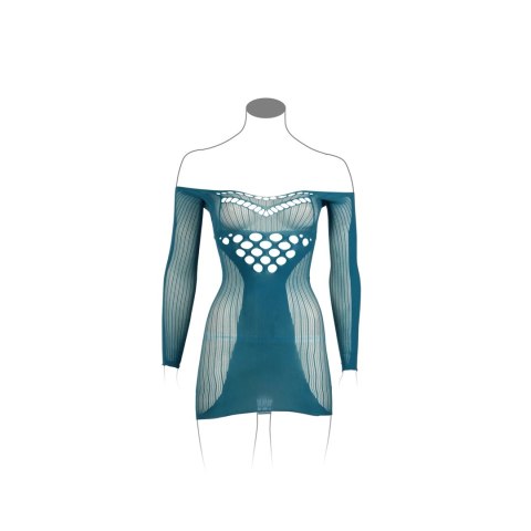 Le desir - Sukienka mini z długim rękawem i kontrastową siateczką S-XL Le Désir by Shots Le desir - Sukienka mini z długim rękawem i kontrastową siateczką S-XL Le Désir by Shots