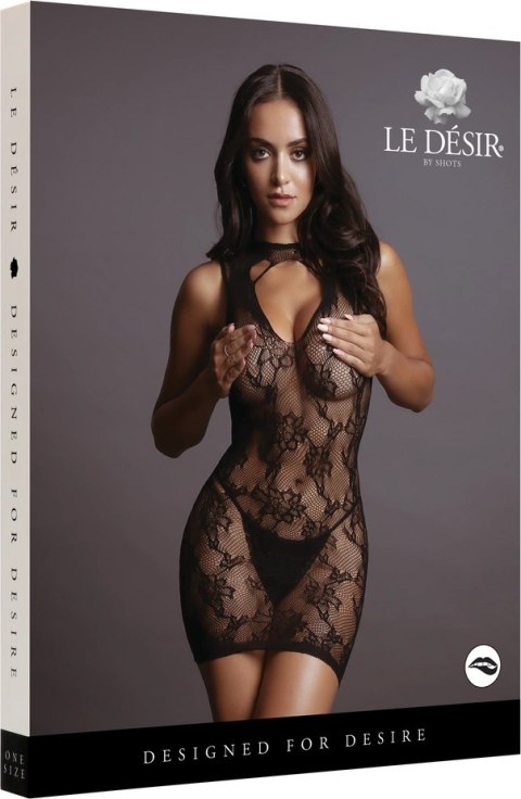 Le desir - Sukienka mini z wysokim dekoltem S-XL Le Désir by Shots Le desir - Sukienka mini z wysokim dekoltem S-XL Le Désir by Shots